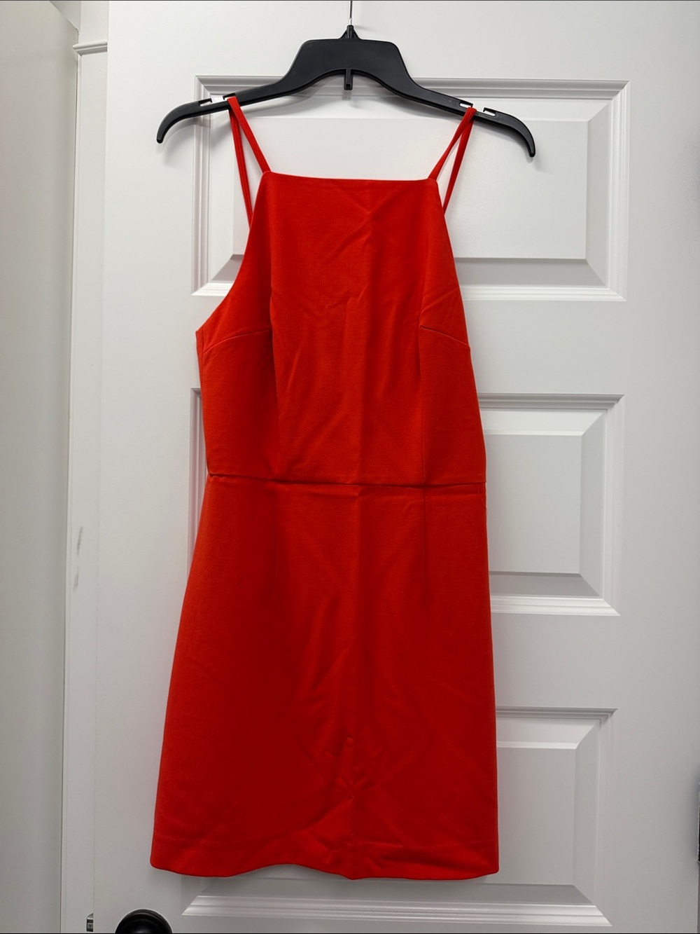 French Connection Red Spaghetti-Strap Mini Dress